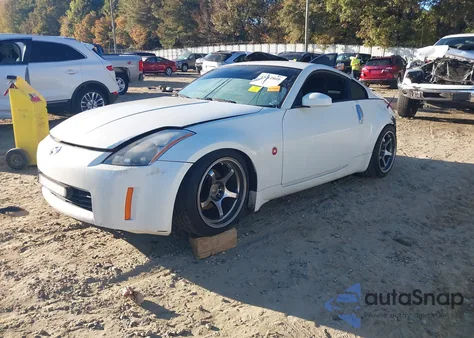 2003 Nissan 350Z from USA, damaged, VIN JN1AZ34D53T117748